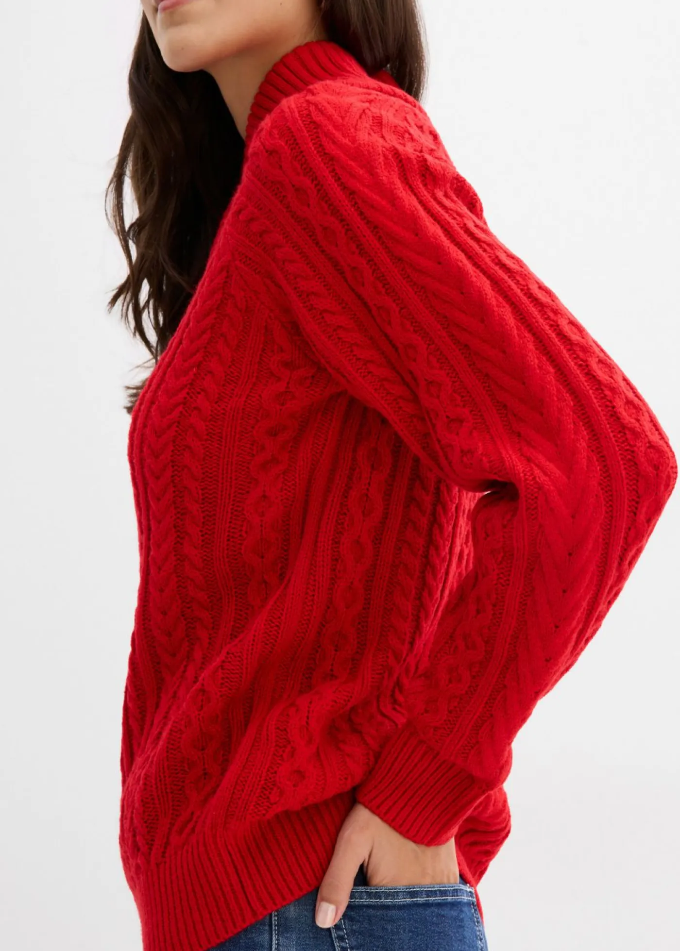 bonprix bonprix Jerséis|Ropa De Punto>Jersey Rojo salsa