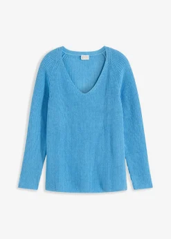 bonprix bonprix Jerséis|Ropa De Punto>Jersey azul brillante