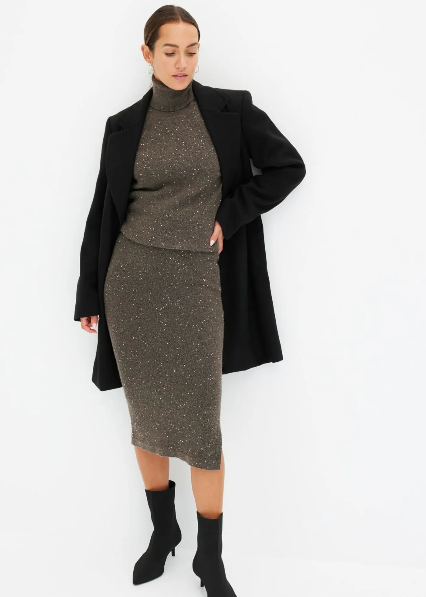 bonprix bonprix Jerséis|Ropa De Punto>Jersey marrón