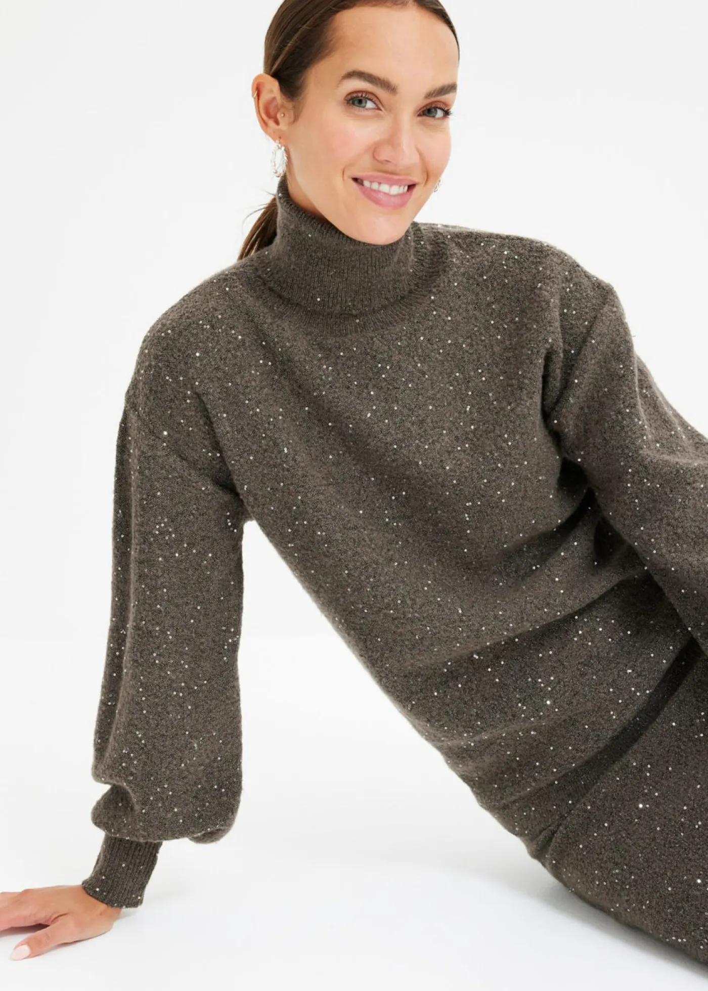 bonprix bonprix Jerséis|Ropa De Punto>Jersey marrón