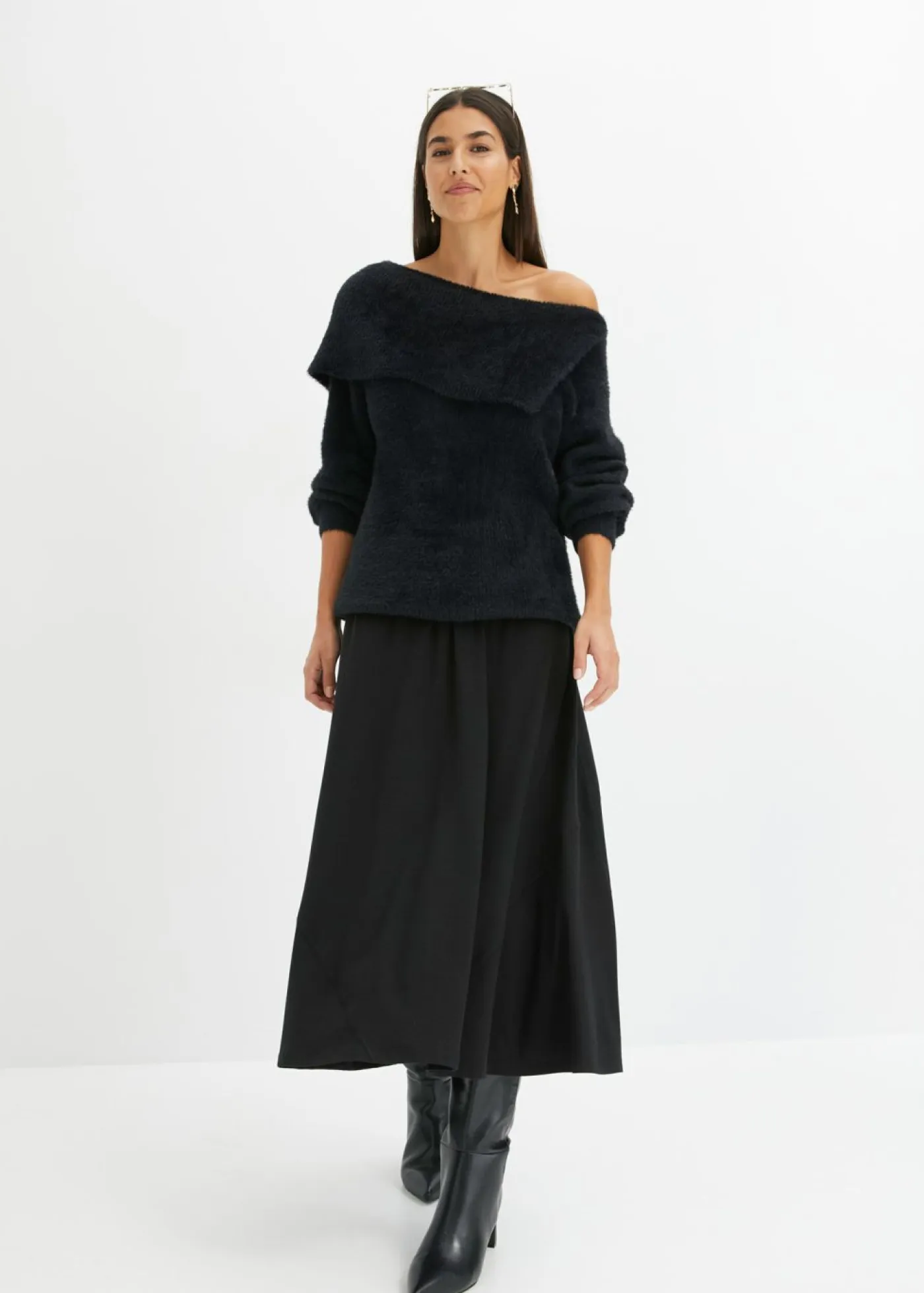 bonprix bonprix Jerséis|Ropa De Punto>Jersey Negro