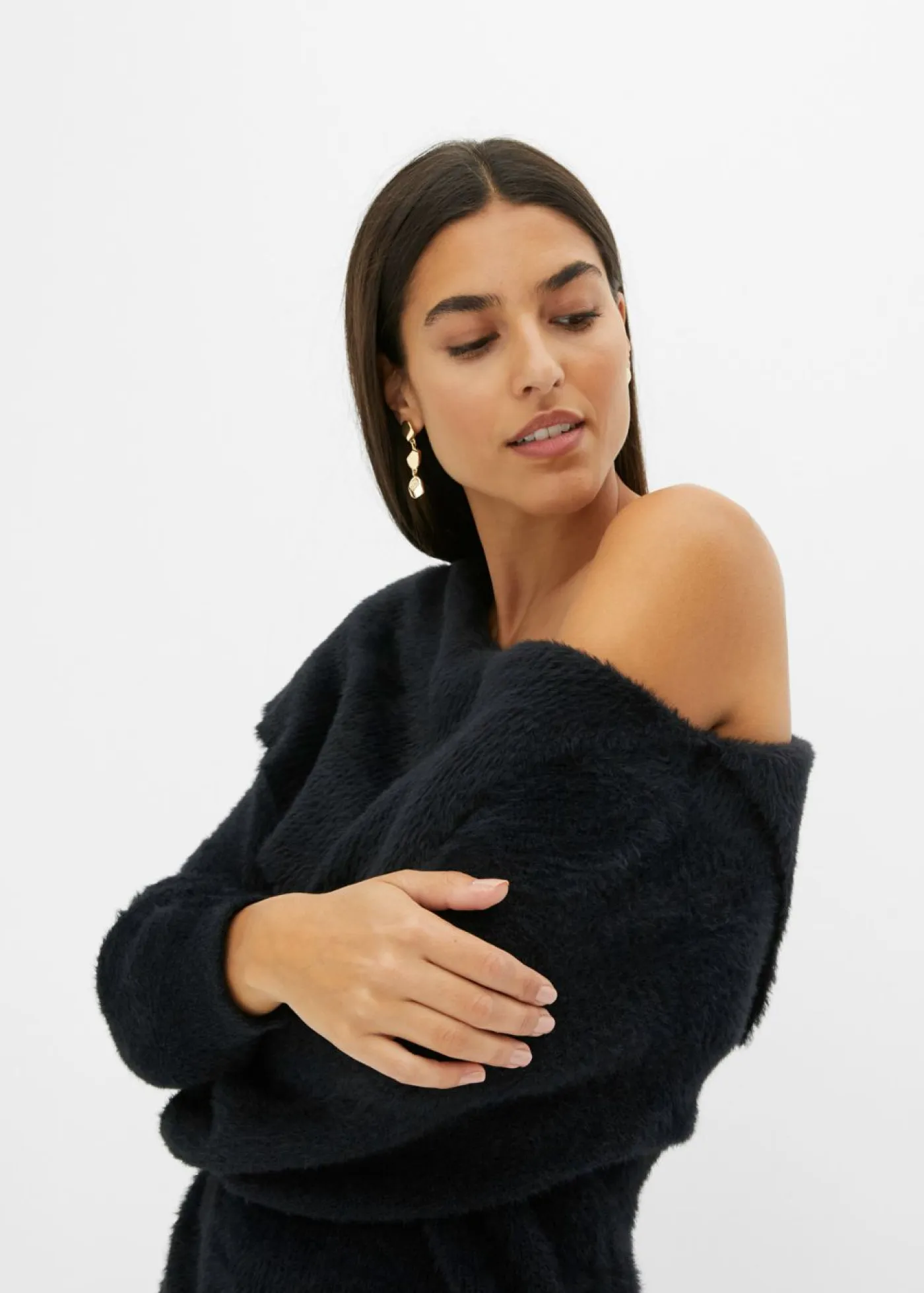 bonprix bonprix Jerséis|Ropa De Punto>Jersey Negro