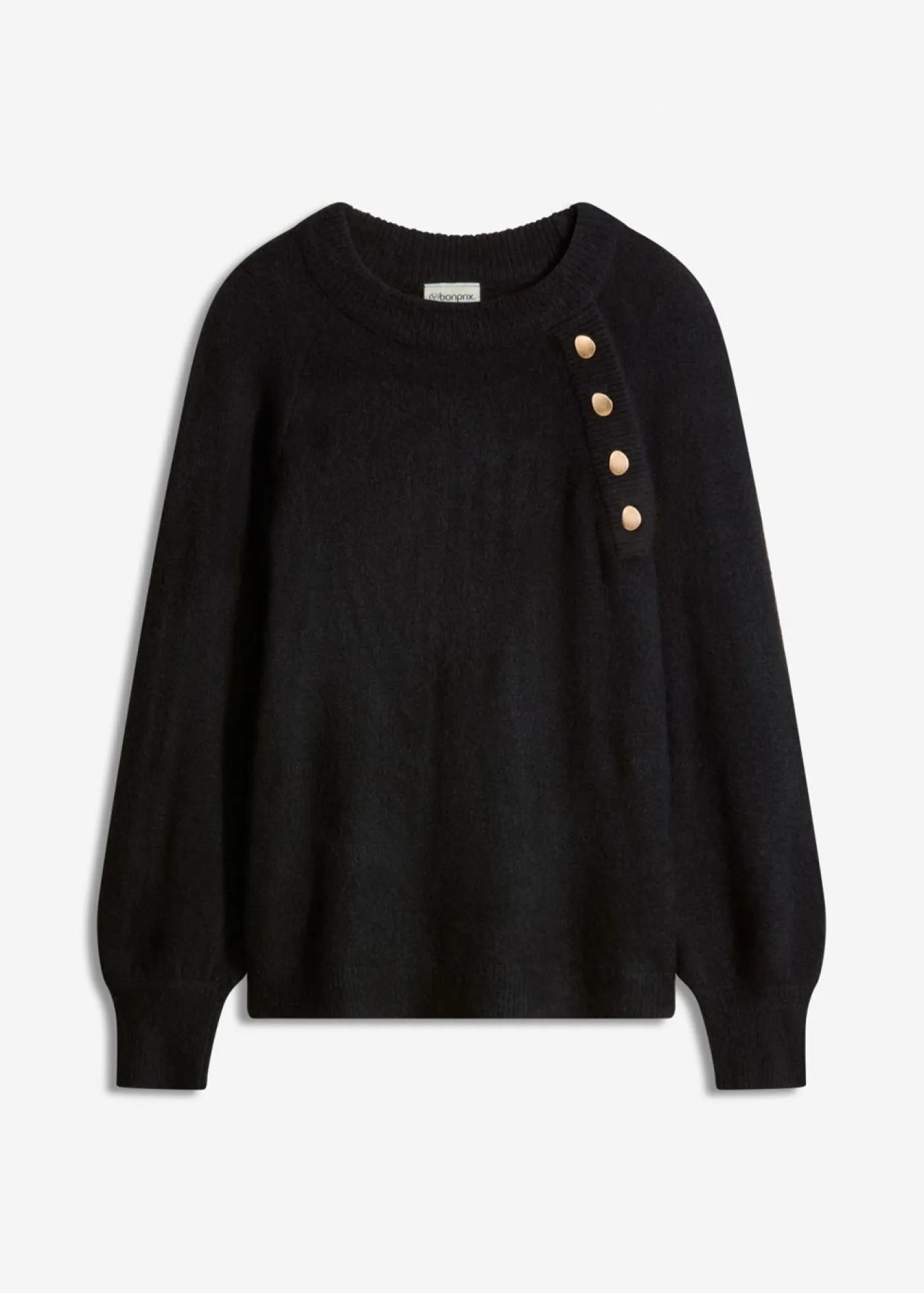 bonprix bonprix Jerséis|Ropa De Punto>Jersey Negro