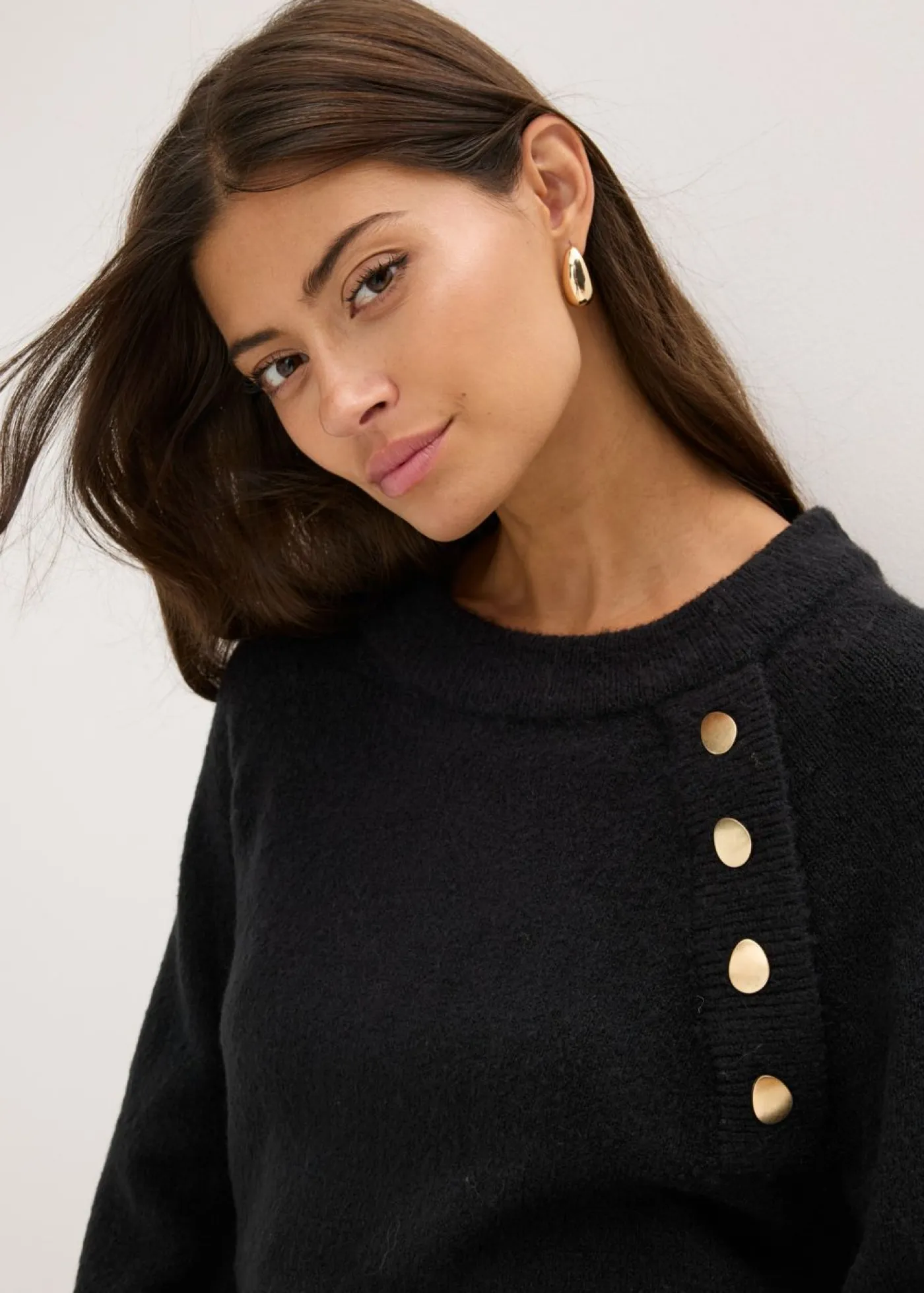 bonprix bonprix Jerséis|Ropa De Punto>Jersey Negro