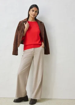 Mujer bonprix bonprix Jersey con contenido de seda