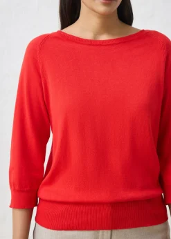 Mujer bonprix bonprix Jersey con contenido de seda