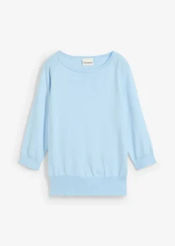 Mujer bonprix bonprix Jersey con contenido de seda