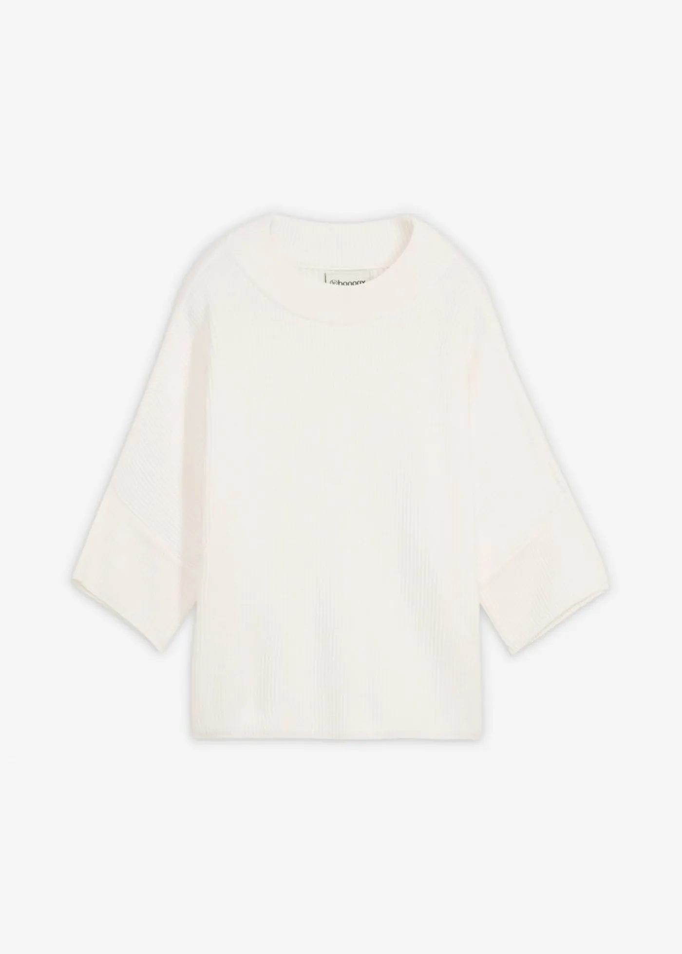 Mujer bonprix bonprix Jersey con corte boxy de mezcla de viscosa suave