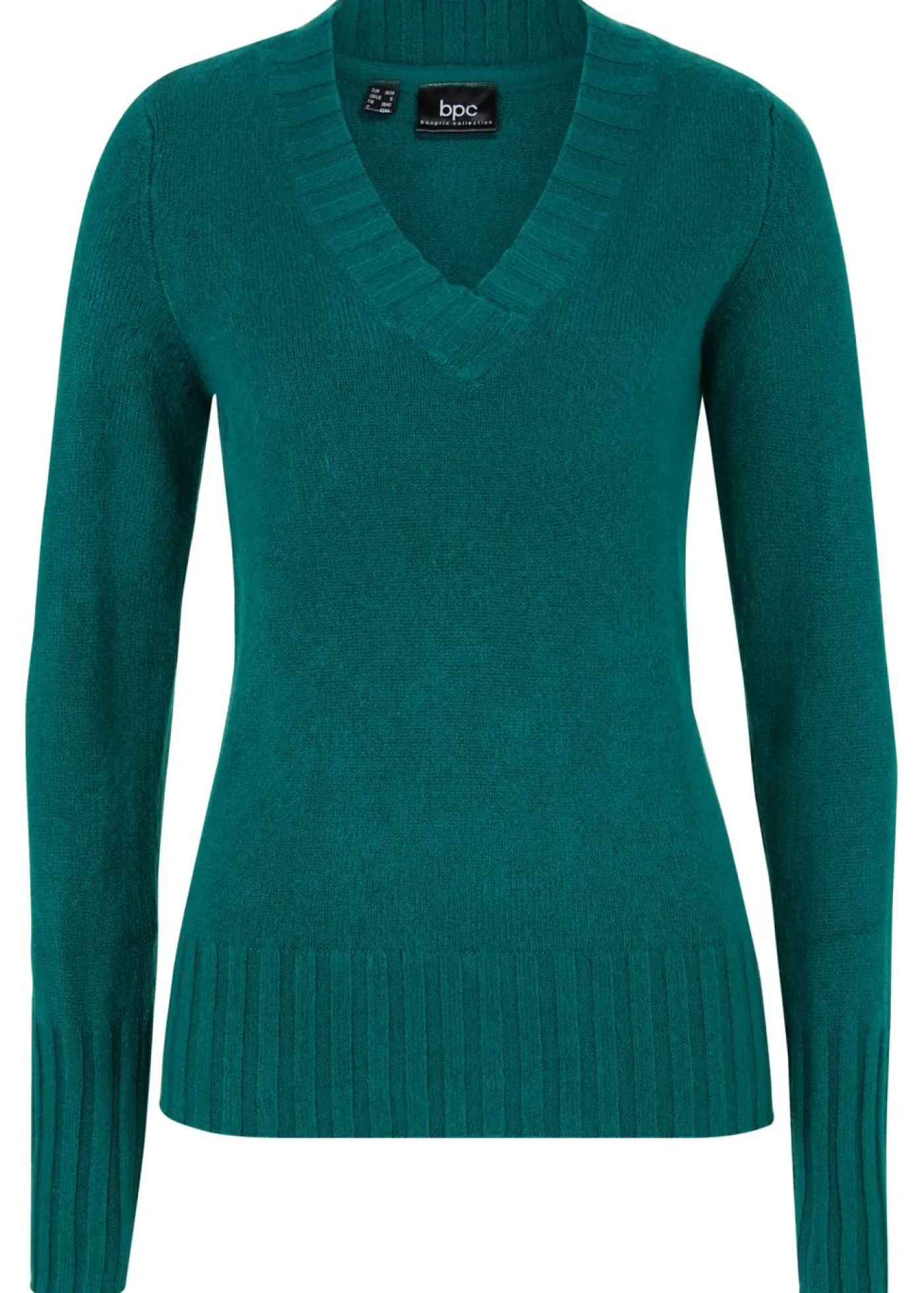 Mujer bonprix bpc bonprix collection Jersey con escote en V