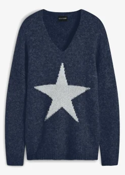 Mujer bonprix bonprix Jersey con estrellas