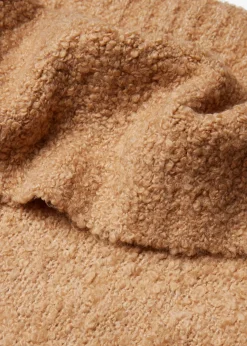 bonprix bonprix Jerséis>Jersey con hombros al descubierto Café con leche