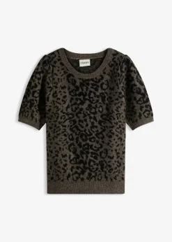 Mujer bonprix bonprix Jersey con mangas abullonadas