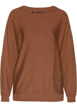 Mujer bonprix bonprix Jersey con mangas murciélago