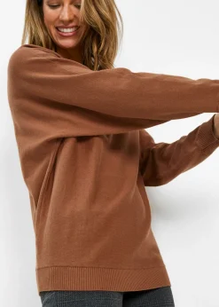 Mujer bonprix bonprix Jersey con mangas murciélago