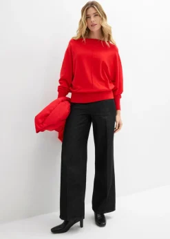 Mujer bonprix bonprix Jersey con mangas murciélago