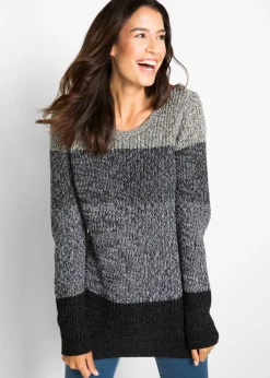 Mujer bonprix bonprix Jersey con patrón de rayas