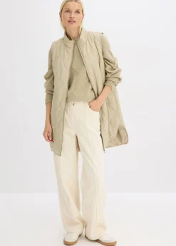 Mujer bonprix bonprix Jersey con patrón trenzado horizontal