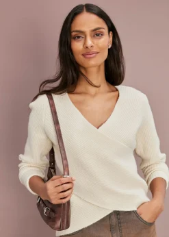 Mujer bonprix bonprix Jersey cruzado