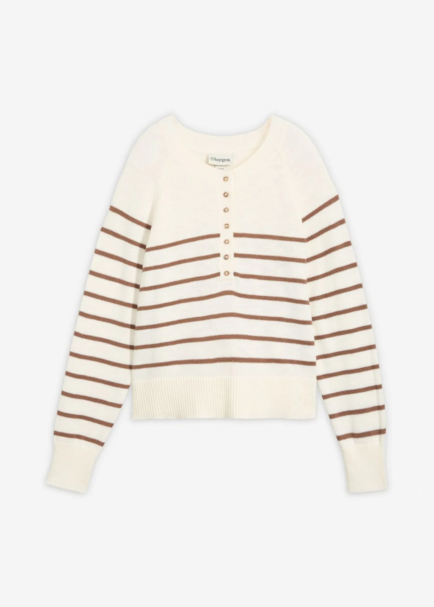 Mujer bonprix bonprix Jersey de algodón puro