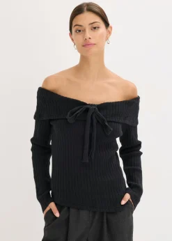 Mujer bonprix bonprix Jersey de canalé