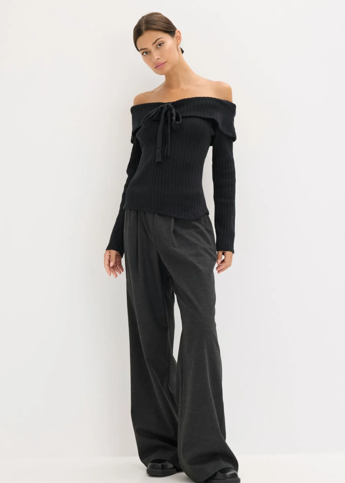 Mujer bonprix bonprix Jersey de canalé