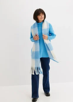 Mujer bonprix bonprix Jersey de canalé de algodón puro