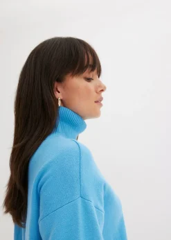 Mujer bonprix bonprix Jersey de canalé de algodón puro