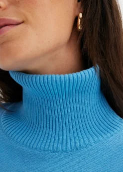 Mujer bonprix bonprix Jersey de canalé de algodón puro