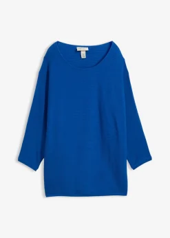 Mujer bonprix bonprix Jersey de canalé oversize de mezcla de viscosa