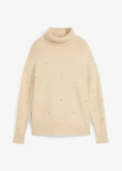 Mujer bonprix bonprix Jersey de cuello alto