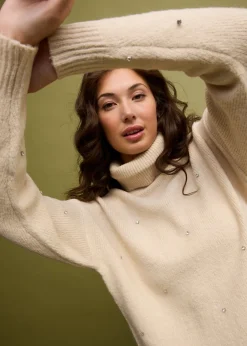 Mujer bonprix bonprix Jersey de cuello alto