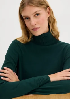 Mujer bonprix bonprix Jersey de cuello alto