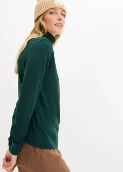 Mujer bonprix bonprix Jersey de cuello alto