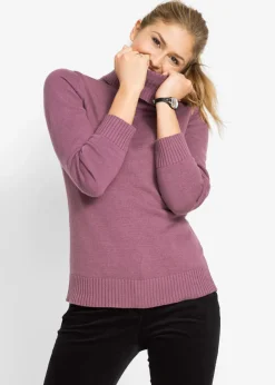 Mujer bonprix bonprix Jersey de cuello alto