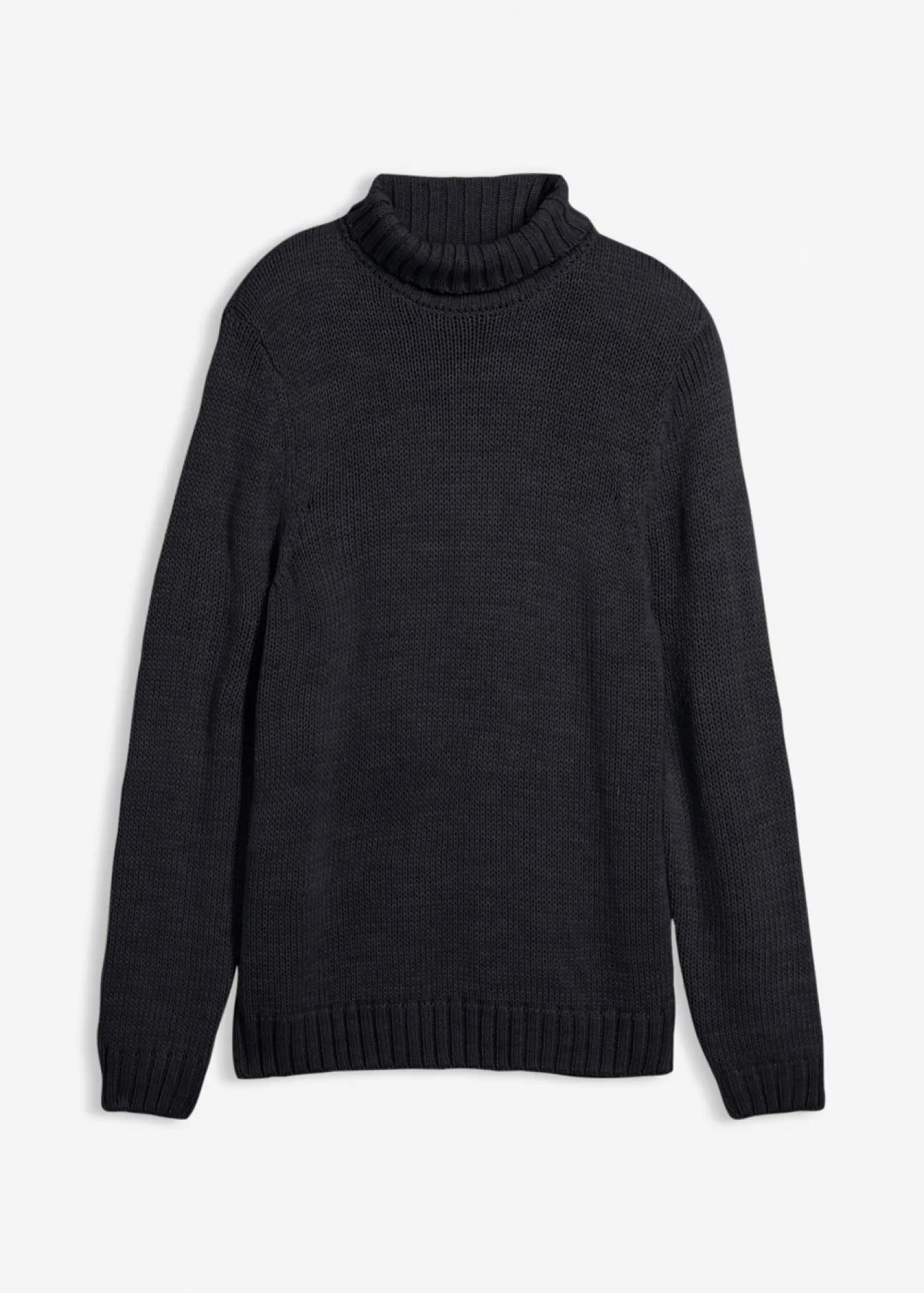 bonprix bonprix Jerséis Y Cárdigans>Jersey de cuello alto Negro