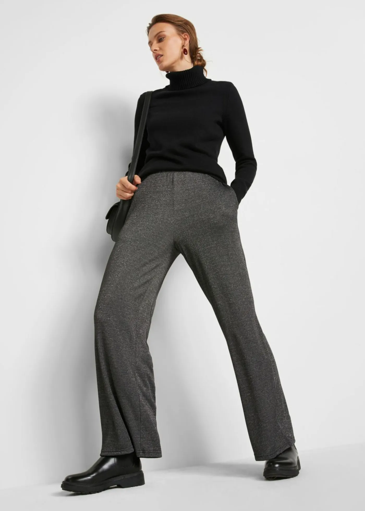 Mujer bonprix bonprix Jersey de cuello alto