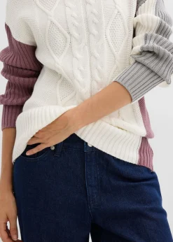 Mujer bonprix bonprix Jersey de cuello alto