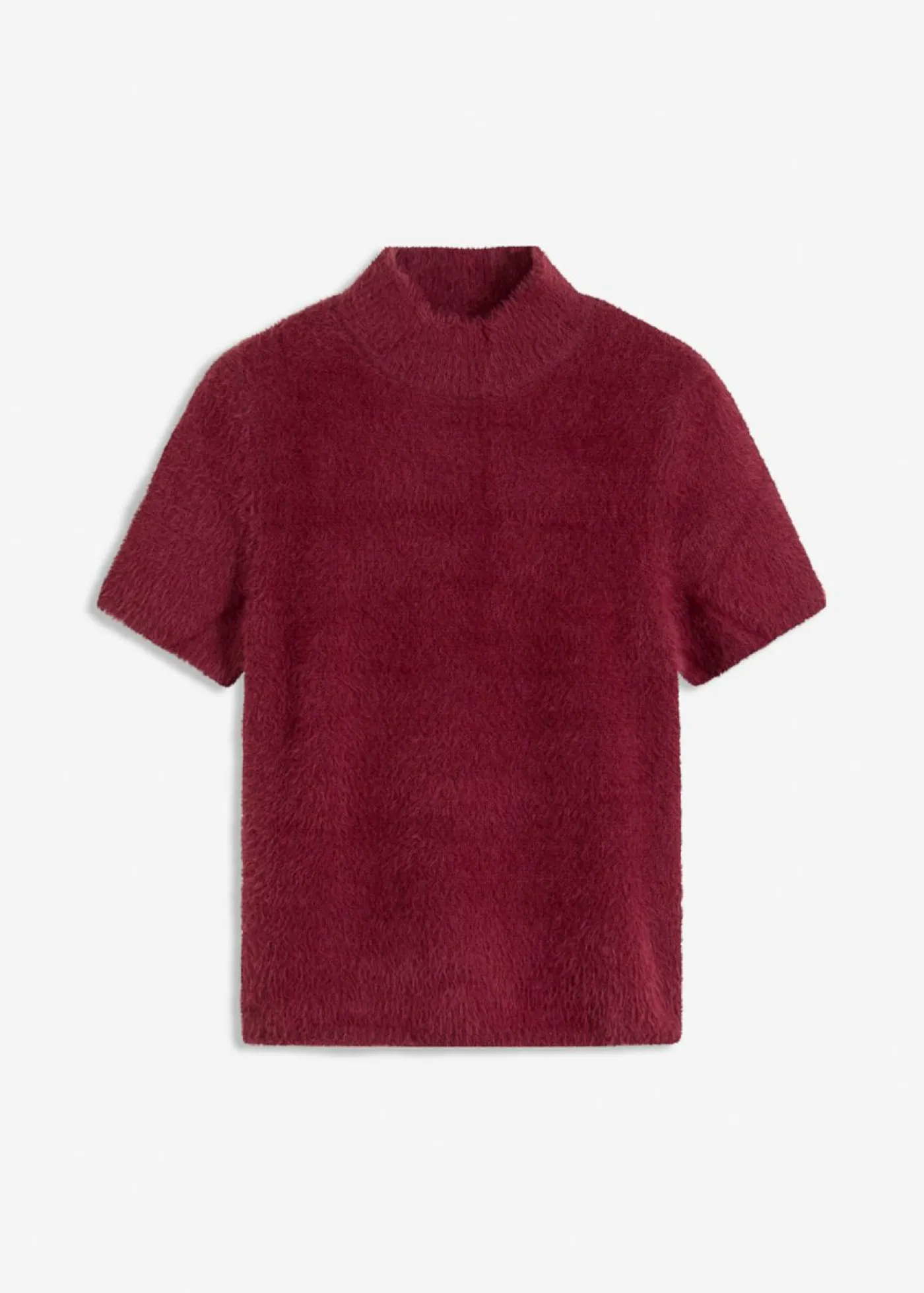 bonprix bonprix Jerséis|Ropa De Punto>Jersey de hilo de plumas rojo avellana