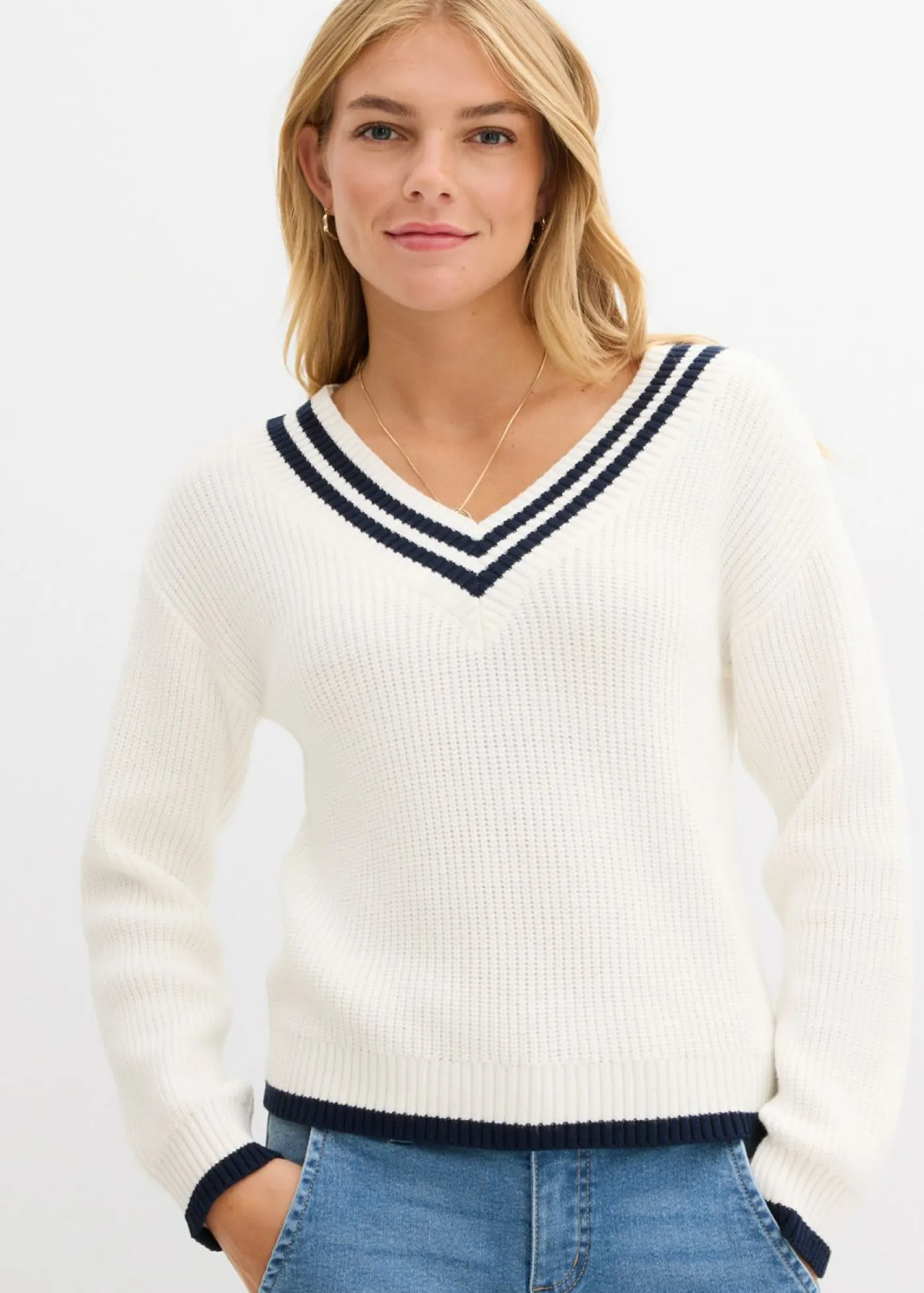 Mujer bonprix bonprix Jersey de mezcla de viscosa