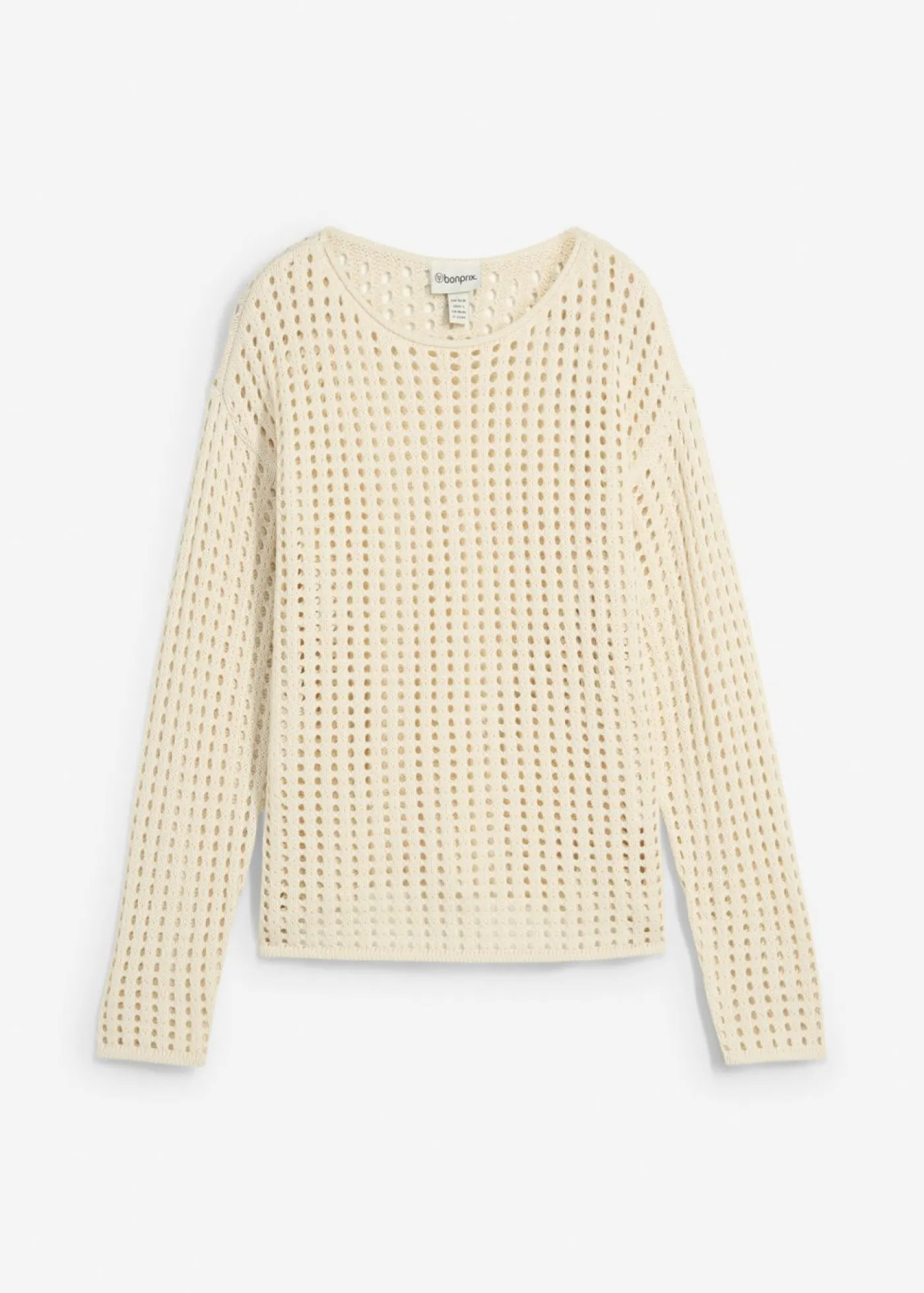 bonprix bonprix Jerséis|Ropa De Punto>Jersey de punto ajour Crudo