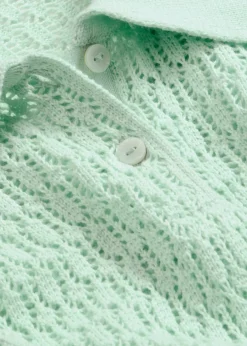 Mujer bonprix bonprix Jersey de punto ajour de algodón puro