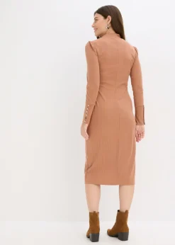 Mujer bonprix bonprix Jersey de punto de canalé de mezcla de viscosa