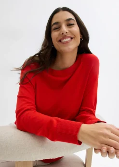 Mujer bonprix bonprix Jersey de punto fino