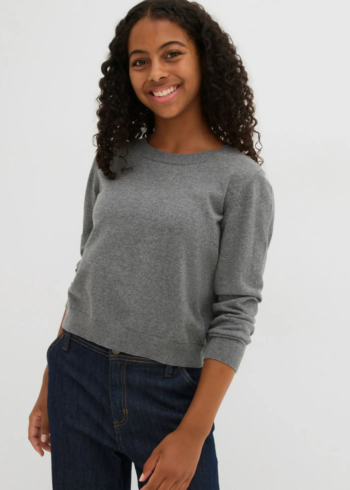 Niños bonprix bonprix Jersey de punto fino