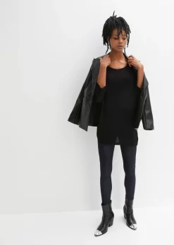 Mujer bonprix bonprix Jersey de punto fino con mangas 3/4