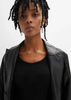 Mujer bonprix bonprix Jersey de punto fino con mangas 3/4