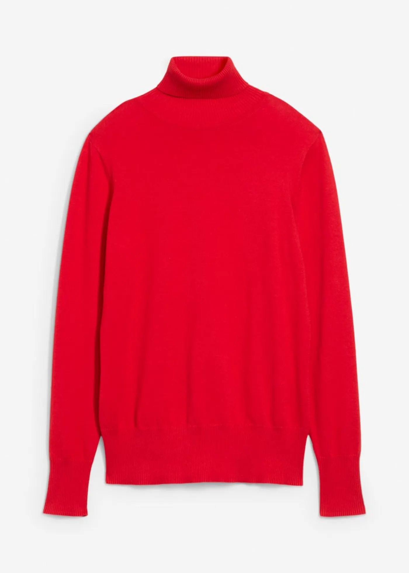 Mujer bonprix bonprix Jersey de punto fino con cuello alto