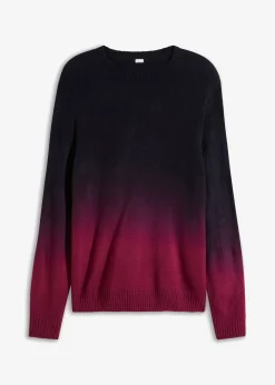 Hombre bonprix bonprix Jersey de punto fino con degradado cromático