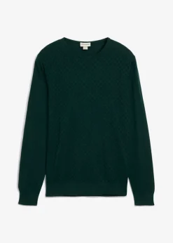 Hombre bonprix bonprix Jersey de punto fino con lana merina de calidad