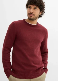 Hombre bonprix bonprix Jersey de punto fino con algodón reciclado